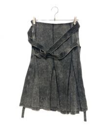 DIESEL（ディーゼル）の古着「O-VENUS フレアスカート」｜グレー