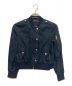 BURBERRY BLUE LABEL（バーバリーブルーレーベル）の古着「ジップアップブルゾン」｜ネイビー