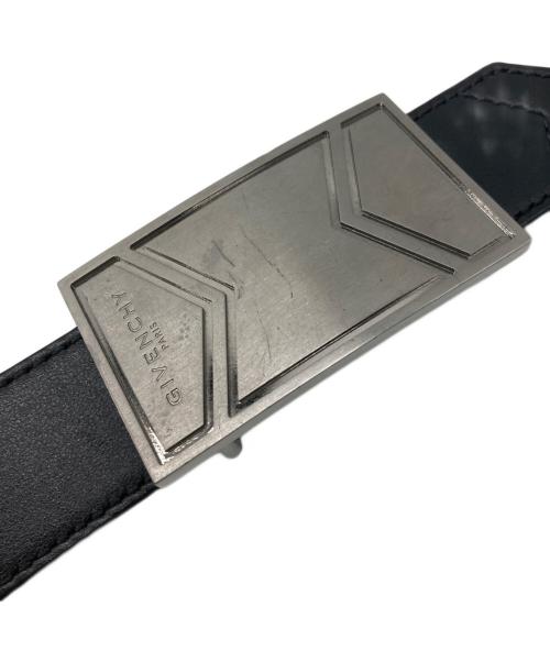 GIVENCHY（ジバンシィ）GIVENCHY (ジバンシィ) レザーベルト ブラックの古着・服飾アイテム