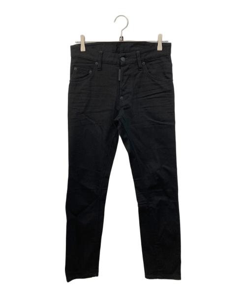 DSQUARED2（ディースクエアード）DSQUARED2 (ディースクエアード) SKATER JEAN ブラック サイズ:SIZE 42の古着・服飾アイテム