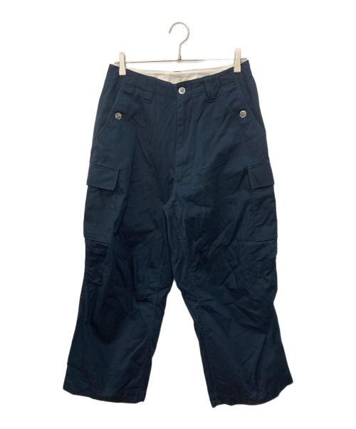 E.TAUTZ（イートーツ）E.TAUTZ (イートーツ) カーゴパンツ ネイビー サイズ:SIZE 76cm (W30)の古着・服飾アイテム