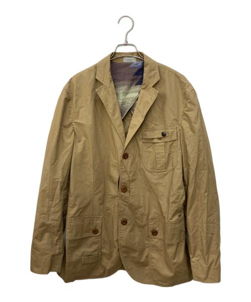 Rugby Ralph Lauren（ラグビーラルフローレン）Rugby Ralph Lauren (ラグビーラルフローレン) ハンティングテーラードジャケット ベージュ サイズ:Mの古着・服飾アイテム