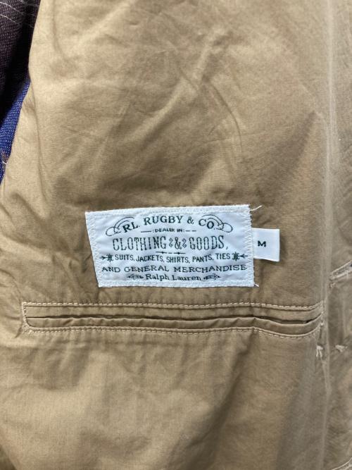 Rugby Ralph Lauren（ラグビーラルフローレン）Rugby Ralph Lauren (ラグビーラルフローレン) ハンティングテーラードジャケット ベージュ サイズ:Mの古着・服飾アイテム