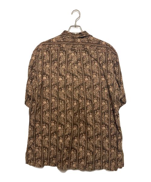 POLO RALPH LAUREN（ポロ・ラルフローレン）POLO RALPH LAUREN (ポロ・ラルフローレン) CALDWELL 総柄シャツ ブラウン サイズ:XLの古着・服飾アイテム