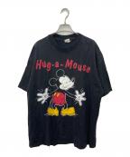 DISNEYディズニー）の古着「ヴィンテージプリントTシャツ」｜ブラック