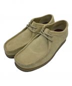 CLARKSクラークス）の古着「ワラビーシューズ」｜ベージュ