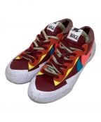 NIKE×sacai×KAWSナイキ×サカイ×カウズ）の古着「BRAZER LOW」｜レッド