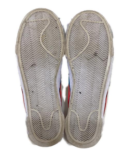 NIKE（ナイキ）NIKE (ナイキ) sacai (サカイ) KAWS (カウズ) BRAZER LOW レッド サイズ:26㎝の古着・服飾アイテム
