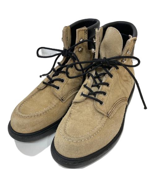 RED WING（レッドウィング）RED WING (レッドウィング) スウェードブーツ ベージュ サイズ:SIZE6Dの古着・服飾アイテム