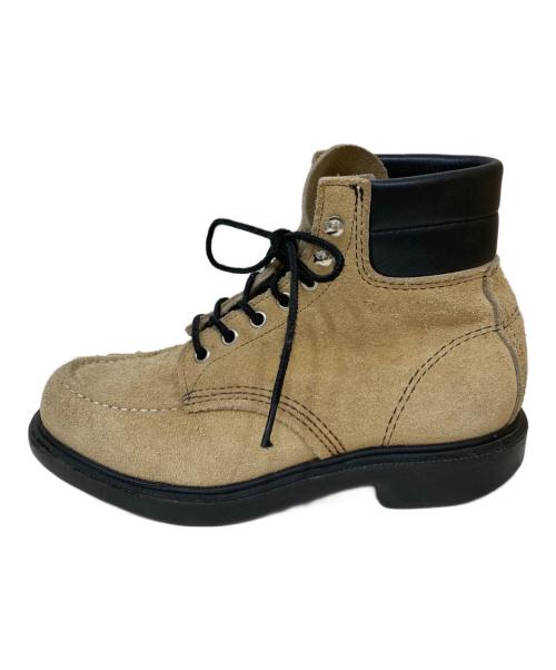 RED WING（レッドウィング）RED WING (レッドウィング) スウェードブーツ ベージュ サイズ:SIZE6Dの古着・服飾アイテム