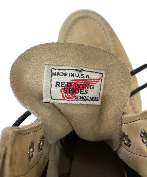 RED WING（レッドウィング）RED WING (レッドウィング) スウェードブーツ ベージュ サイズ:SIZE6Dの古着・服飾アイテム