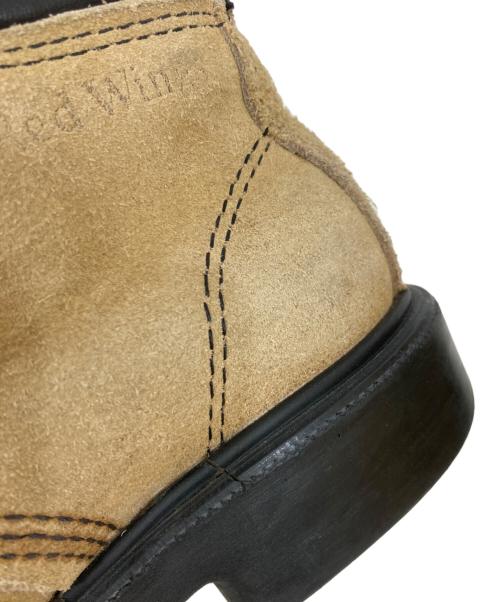 RED WING（レッドウィング）RED WING (レッドウィング) スウェードブーツ ベージュ サイズ:SIZE6Dの古着・服飾アイテム
