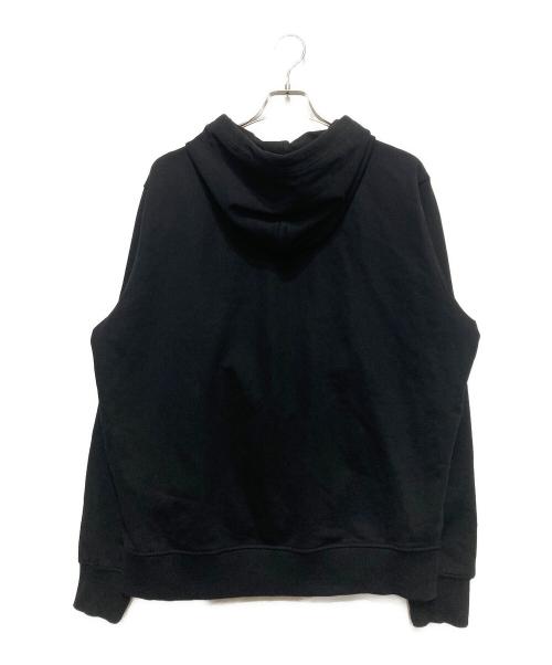 DIESEL（ディーゼル）DIESEL (ディーゼル) プリントパーカー ブラック サイズ:XLの古着・服飾アイテム
