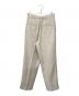 Spick and Span (スピックアンドスパン) ポリエステルツイルタックパンツ ベージュ サイズ:36：3980円