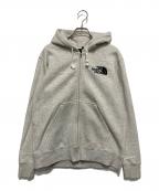 THE NORTH FACEザ ノース フェイス）の古着「テックエアースウェットフルジップフーディ」｜グレー