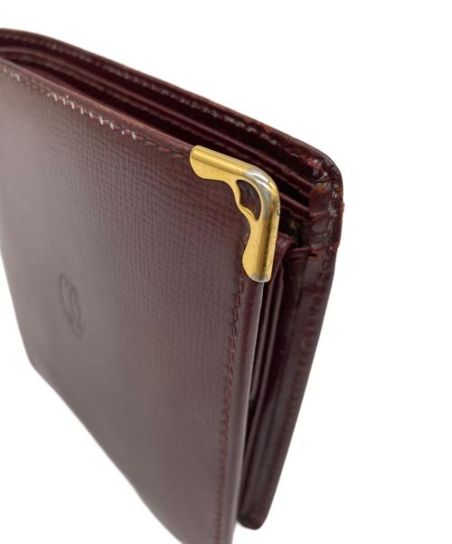 Cartier（カルティエ）Cartier (カルティエ) 2つ折り財布 ボルドーの古着・服飾アイテム