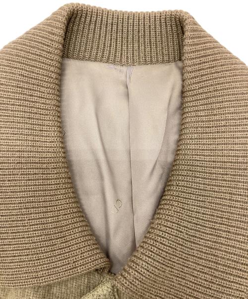 Christian Dior（クリスチャン ディオール）Christian Dior (クリスチャン ディオール) ウールジャケット ベージュ サイズ:Lの古着・服飾アイテム