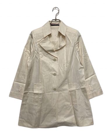 中古・古着通販】LEONARD (レオナール) シルクハーフコート アイボリー
