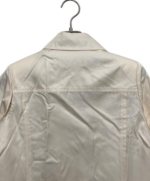 LEONARD（レオナール）LEONARD (レオナール) シルクハーフコート アイボリー サイズ:Lの古着・服飾アイテム