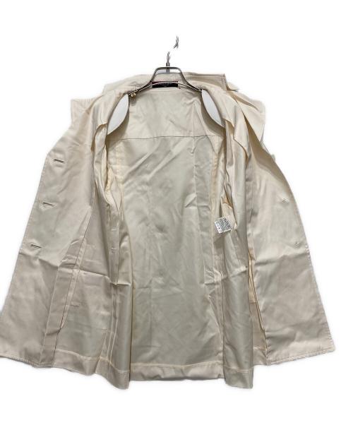 LEONARD（レオナール）LEONARD (レオナール) シルクハーフコート アイボリー サイズ:Lの古着・服飾アイテム