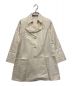 LEONARD（レオナール）の古着「シルクハーフコート」｜アイボリー