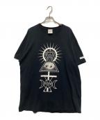 H FRACTALエイチフラクタル）の古着「Tシャツ」｜ブラック