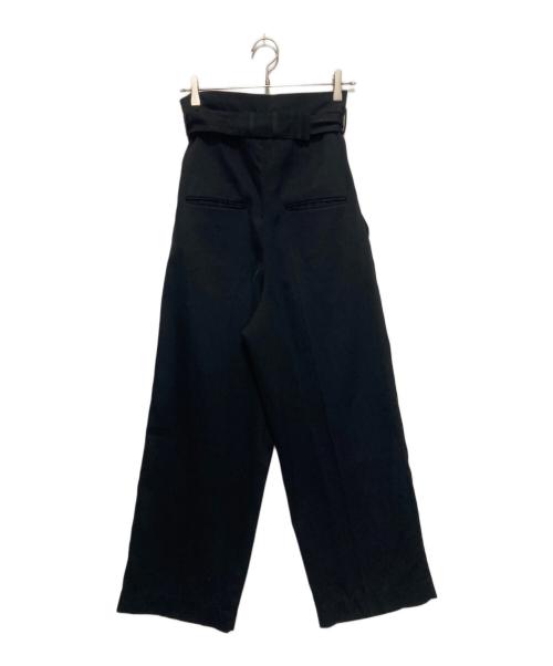 CINOH（チノ）CINOH (チノ) ベルト付きパンツ ブラック サイズ:不明の古着・服飾アイテム