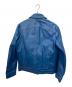 DIESEL (ディーゼル) L-CALE レザージャケット ブルー サイズ:S：18000円