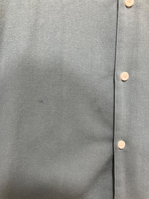 MAISON SPECIAL（メゾンスペシャル）MAISON SPECIAL (メゾンスペシャル) ハイツイストドライVネックスキッパーシャツ ブルー サイズ:SIZE 46の古着・服飾アイテム