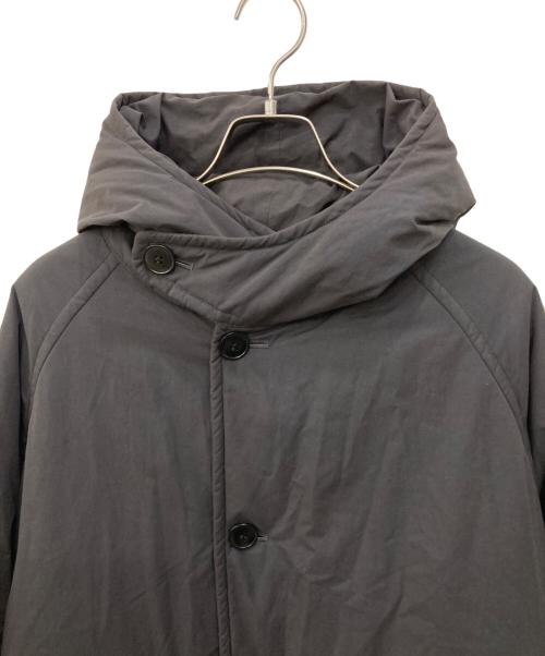 COMOLI（コモリ）COMOLI (コモリ) Insulation Hooded Coat ブラック サイズ:Mの古着・服飾アイテム