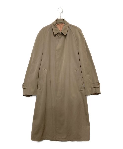 Alligater（アリゲーター）Alligater (アリゲーター) ウールギャバ バルマカーンコート ベージュ サイズ:不明の古着・服飾アイテム