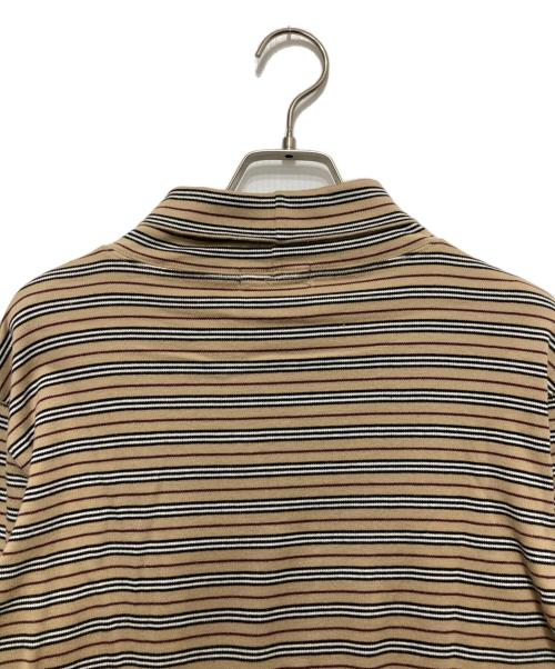 BURBERRY BLACK LABEL（バーバリーブラックレーベル）BURBERRY BLACK LABEL (バーバリーブラックレーベル) ボーダーカットソー ベージュ サイズ:SIZE2の古着・服飾アイテム