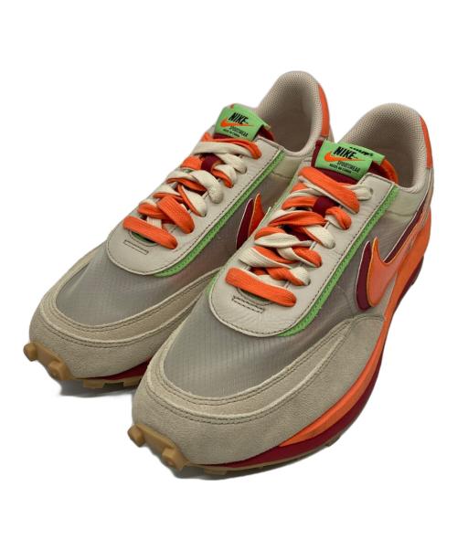 NIKE（ナイキ）NIKE (ナイキ) sacai (サカイ) CLOT (クロット) LD Waffle Orange Blaze オレンジ サイズ:29.5㎝の古着・服飾アイテム