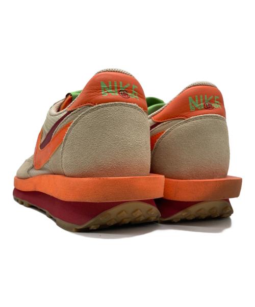 NIKE（ナイキ）NIKE (ナイキ) sacai (サカイ) CLOT (クロット) LD Waffle Orange Blaze オレンジ サイズ:29.5㎝の古着・服飾アイテム