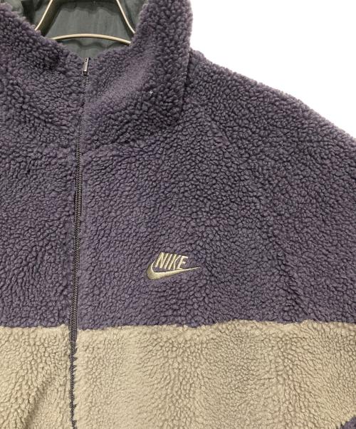 NIKE（ナイキ）NIKE (ナイキ) SWOOSH FULL ZIP JACKET パープル×ブラック サイズ:XXLの古着・服飾アイテム