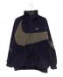 NIKE（ナイキ）の古着「SWOOSH FULL ZIP JACKET」｜パープル×ブラック