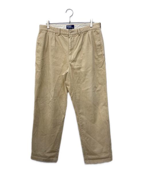 POLO RALPH LAUREN（ポロ・ラルフローレン）POLO RALPH LAUREN (ポロ・ラルフローレン) コーデュロイパンツ ベージュ サイズ:SIZE36の古着・服飾アイテム