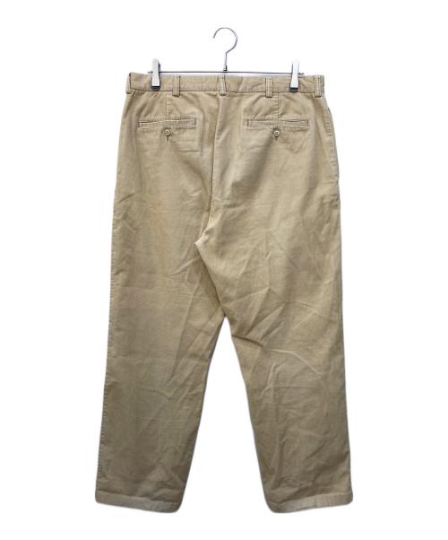 POLO RALPH LAUREN（ポロ・ラルフローレン）POLO RALPH LAUREN (ポロ・ラルフローレン) コーデュロイパンツ ベージュ サイズ:SIZE36の古着・服飾アイテム