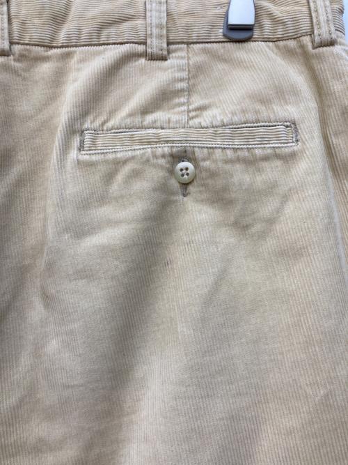 POLO RALPH LAUREN（ポロ・ラルフローレン）POLO RALPH LAUREN (ポロ・ラルフローレン) コーデュロイパンツ ベージュ サイズ:SIZE36の古着・服飾アイテム