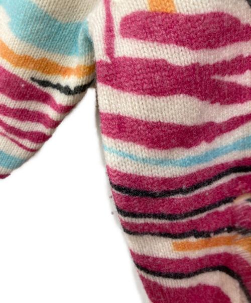 JUN NAKAYAMA（ジュンナカヤマ）JUN NAKAYAMA (ジュンナカヤマ) SUNNY DISTRESSED SWEATER マルチカラー サイズ:Sの古着・服飾アイテム