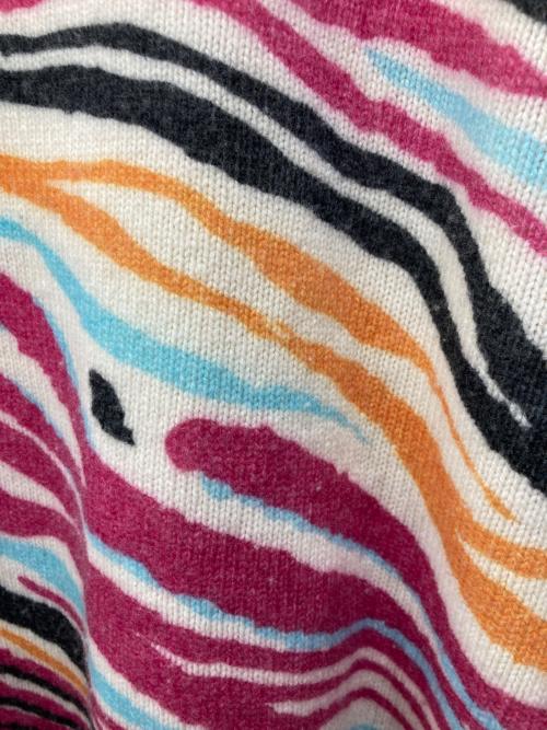 JUN NAKAYAMA（ジュンナカヤマ）JUN NAKAYAMA (ジュンナカヤマ) SUNNY DISTRESSED SWEATER マルチカラー サイズ:Sの古着・服飾アイテム