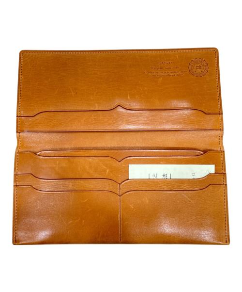 GANZO（ガンゾ）GANZO (ガンゾ) 札入れ ブラウンの古着・服飾アイテム