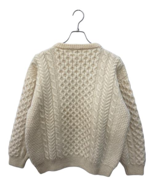 L.L.Bean（エルエルビーン）L.L.Bean (エルエルビーン) ウールニット ホワイト サイズ:Ｌの古着・服飾アイテム