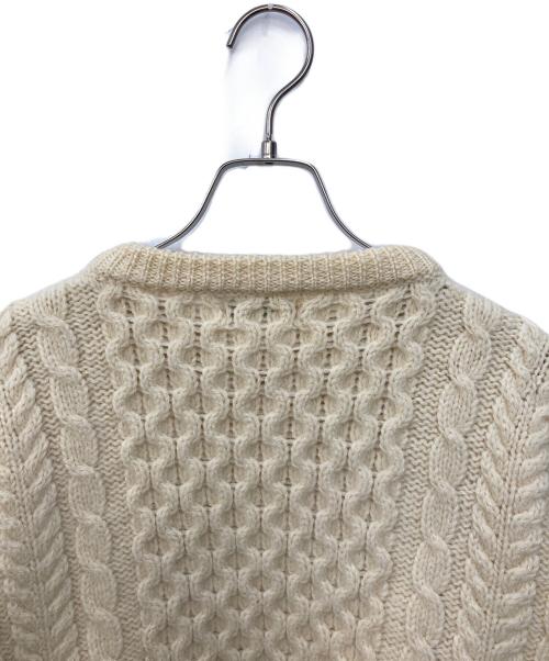 L.L.Bean（エルエルビーン）L.L.Bean (エルエルビーン) ウールニット ホワイト サイズ:Ｌの古着・服飾アイテム