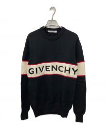 GIVENCHY（ジバンシィ）の古着「Band Heavy Sweater」｜ブラック
