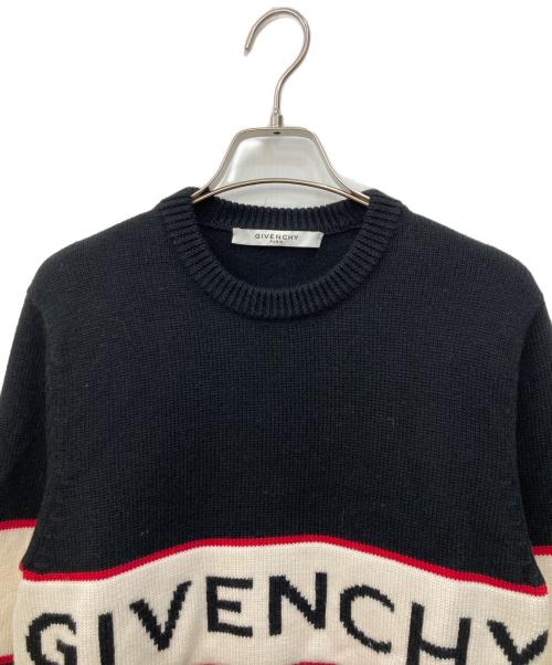 GIVENCHY（ジバンシィ）GIVENCHY (ジバンシィ) Band Heavy Sweater ブラック サイズ:不明の古着・服飾アイテム