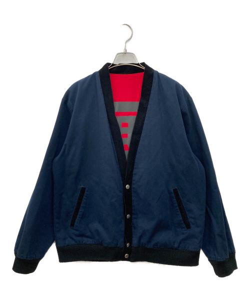 VIRGIL NORMAL（ヴァージルノーマル）VIRGIL NORMAL (ヴァージルノーマル) 10匣 (テンボックス) reversible jacket ネイビー×レッド サイズ:Lの古着・服飾アイテム