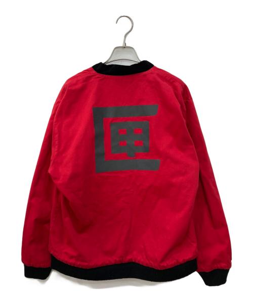 VIRGIL NORMAL（ヴァージルノーマル）VIRGIL NORMAL (ヴァージルノーマル) 10匣 (テンボックス) reversible jacket ネイビー×レッド サイズ:Lの古着・服飾アイテム