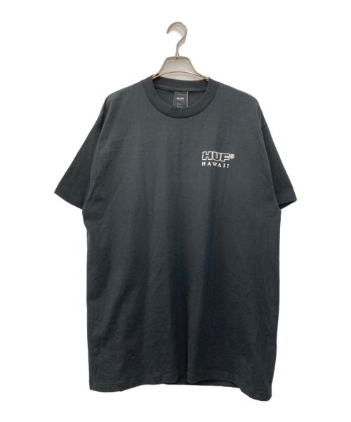 HUF（ハフ）HUF (ハフ) プリントTシャツ ブラック サイズ:L 未使用品の古着・服飾アイテム
