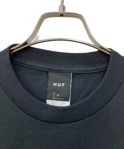 HUF（ハフ）HUF (ハフ) プリントTシャツ ブラック サイズ:L 未使用品の古着・服飾アイテム